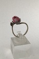 RCP Sterling Silver / Porcelain Ring (Pink)Measures Ring Size 55 (US 7 1/4) Weight 2.45 gr ...