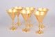 Pierre Forsell for Skultuna, set of six wine glasses.