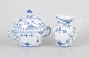 Royal Copenhagen Blue Fluted Half Lace sugar bowl and ...