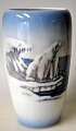 Royal Copenhagen vase with polar bear, 4352, 20th ...