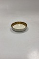 Royal Copenhagen Bottle Tray / Flat Bowl No. 8280/9775. Cream colored with gold rim. Logo from ...
