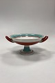 Royal Copenhagen Centerpiece/Fruit Bowl 18th-20th Century. Kylix-shaped, cream-colored porcelain ...