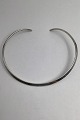 Niels Erik From Sterling Silver Modern Neck RingMeasures Inside 11 cm x 12 cm (4.33 inch x  ...