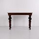 Wall Table / Console Table in Mahogany with Carved Round ...
