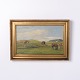 Painting “Horses in the Meadow” by Niels Christiansen in ...