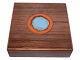 Alfred KlitgaardSquare and large lidded rosewood box ...