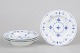 Royal Copenhagen Blue Fluted Plain, set of four deep ...