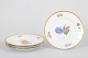 Royal Copenhagen Saxon Flower, set of four lunch plates ...