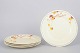 Alfred Meakin, set of five Rusette dinner plates.Set of five Art Deco faience dinner plates ...