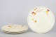 Alfred Meakin, set of four Rusette dinner plates.Set of four Art Deco faience dinner plates ...