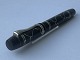 NO NAME black fountain pen with silver decor