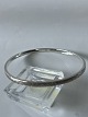Round Sterling Silver BangleStamped 925SInside dimensions 6.5 cmWidth 4.01 ...