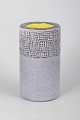 Hjördis Oldfors for Upsala Ekeby, Granit vase model 5210.Cylindrical stoneware vase with ...