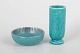 Wilhelm Kåge for Gustavsberg, set of two Argenta vase and bowl.Decorative set consisting of ...