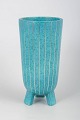 Wilhelm Kåge for Gustavsberg, large tripod Argenta vase.Elegant vase model A47 in glazed ...