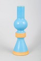 Olle Alberius for Rörstrand, vase.Elegant stoneware vase with architectural form in light ...