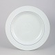 Grethe Meyer for Royal Copenhagen, Blue Line large dish.Elegant large dish in white ...