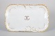 Rosenthal Louis XIV serving platter.Rectangular serving platter in white porcelain with a ...