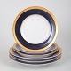 Lomonosov, set of six plates.