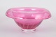 Chřibská, unique art glass bowl.