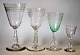 Clemens/Angelica wine glass, Holmegaard/Kastrup glassworks, 1900-1945, Denmark. Crystal glass ...