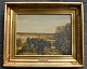 Brandt, Johannes Herman (1850 - 1926) Denmark: Landscape. Oil on canvas. Signed verso on the ...