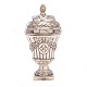 Danish Louis XVI silver vinaigrette by A. Jørgensen, Copenhagen, dated 1784H: 7cm