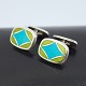 Naja Salto for Georg Jensen; Cufflinks of sterling ...