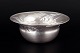 Georg Jensen, silver bowl.Silver bowl with a hammered surface and organic relief decoration. ...