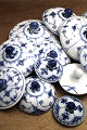 Old Royal Copenhagen loose lids for Blue Fluted jugs and bowls.No. 136. - Blue Fluted fluted - ...