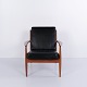 Model 118 armchair designed by Danish furniture architect Grete Jalk and manufactured by France ...