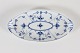 Royal Copenhagen Blue Fluted PlainSmall oblong serving platter no. 1/263with stamp from ...