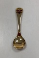 Georg Jensen Annual Spoon 1997 in Gilded Sterling SilverMeasures 15 cm / 5.91 inch