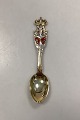 Anton Michelsen Commemorative Spoon in Gilded Sterling Silver Princesse Marie Generosity ...