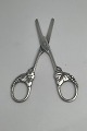 Evald Nielsen Silver Grape Scissors Measures 14,4cm / 5.67 inch