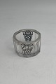 Kay Bojesen Silver mounted glass dishMeasures 6,5cm x 4,3cm / 2.56 inch x 1.69 inch