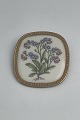 Royal Copenhagen Flora Brooch / Pendant in Porcelain and Sterling Silver.Measures 4,5cm x 4 cm ...