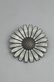 A. Michelsen Gilt Sterling Silver Marguerit (Daisy) Brooch (Guilloche)Measures Diam 4.2 cm ...