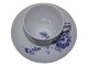 Royal Copenhagen Blue Flower Curved, coffee cup decorated on the inside and with matching ...