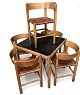 Vintage Mogens Lassen Corner Chairs with matching table.More chairs and tables are ...