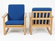 2 beautiful Børge Mogesen sleigh chairs in oak. Model 2256 (both have labels).The price is per ...
