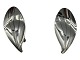 Herman Siersbøl Sterling silver, ear clips / ear rings from around 1970.Hallmarked "925S HS" ...