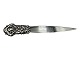 Danish silver, large bookmark in beautiful and strong quality from around 1920.Stamped with ...