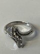 Vintage ring with zircons in sterling silverSize. 56Stamped 925SNice and well maintained