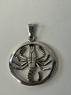 Scorpio Pendant / Charms in Sterling silverHeight 3.1 cm.