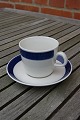 Blue Koka Swedish porcelain, settings coffee cups of 2 pieces