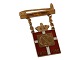 Georg Jensen 14-carat Gold Kings Mark Brooch 1870-1940.Designed by Arno Malinowski.Made ...