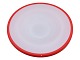 Holmegaard PaletOrange red dish 27.5 cm.
