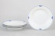 Set of four Royal Copenhagen Princess deep plates.Elegant set of four deep porcelain plates ...