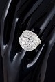 18 carat gold diamond cocktail ring.Impressive cocktail ring crafted in 18 carat gold and set ...
